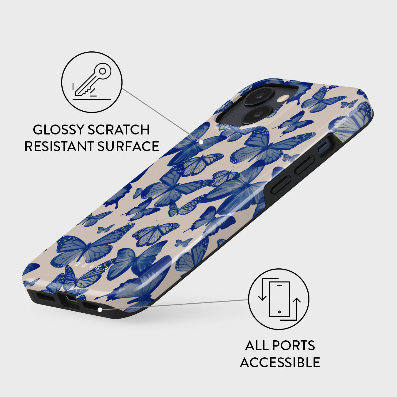 BURGA 抽象模様 iPhone13ケース BURGA 抽象模様 iPhone13ケース 【公式通販】