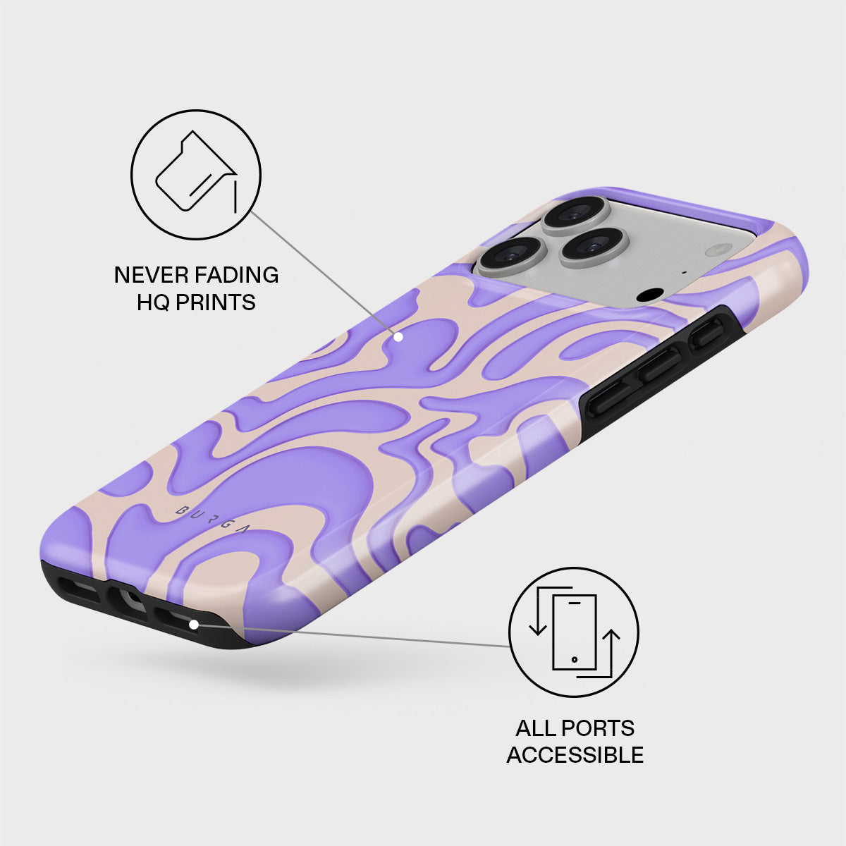 Y2Kool - iPhone 17 Pro Max Case | BURGA