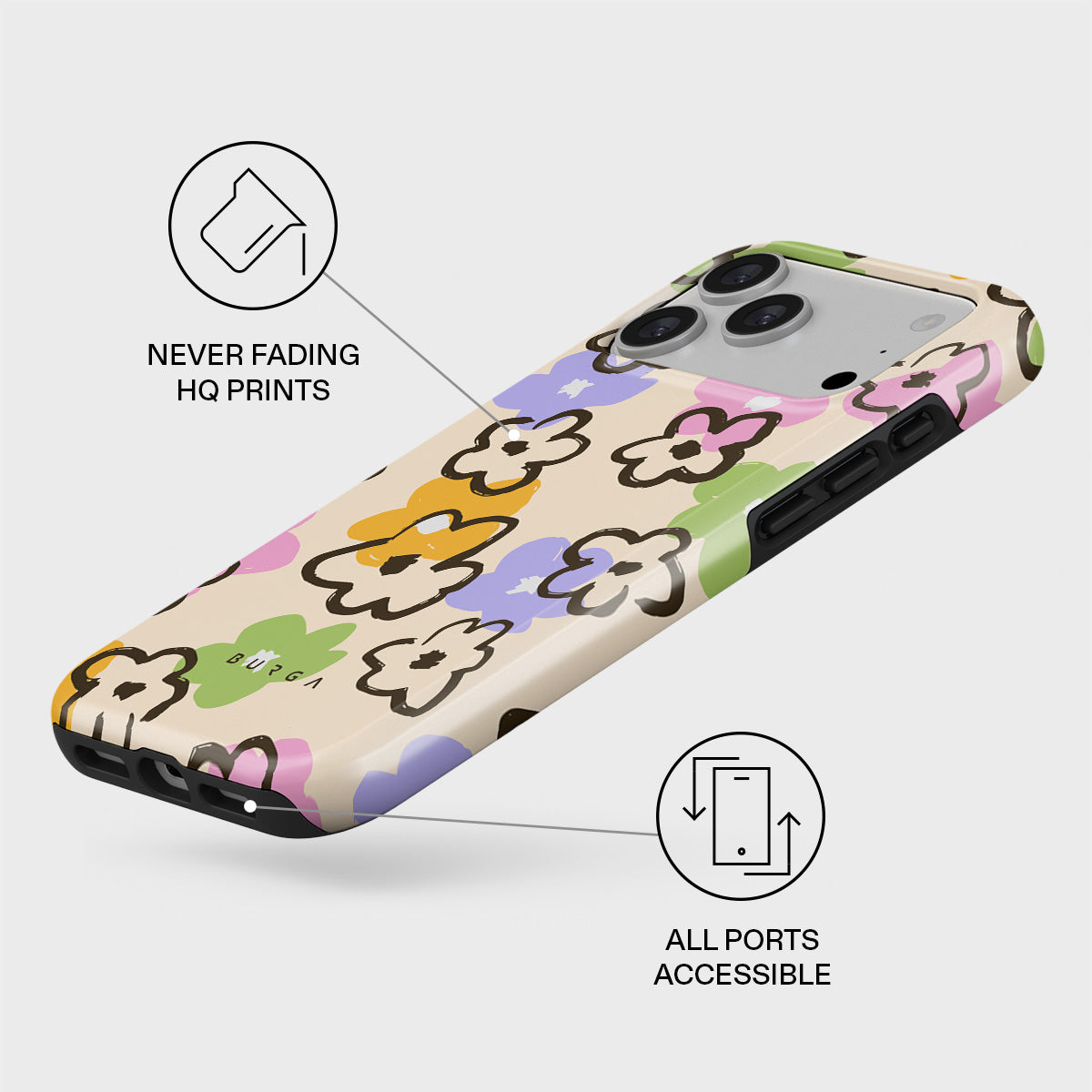 Good Vibes - iPhone 17 Pro Max Case | BURGA