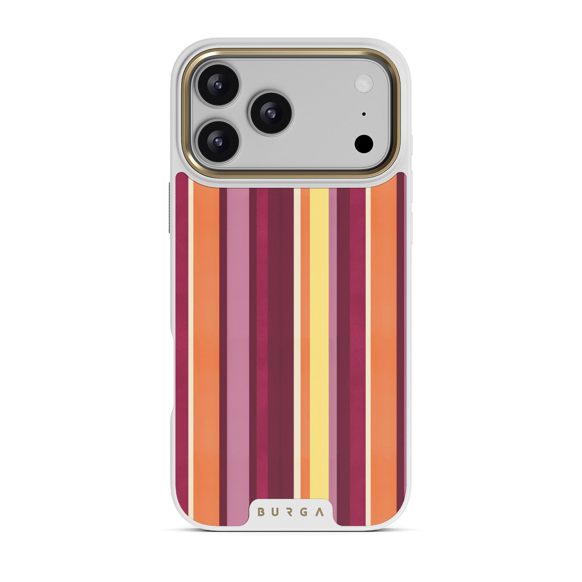 【新品】BURGA マーブルデザイン ハードケース　iPhone17 ベージュ Full Glam - Beige iPhone 17 Case | BURGA