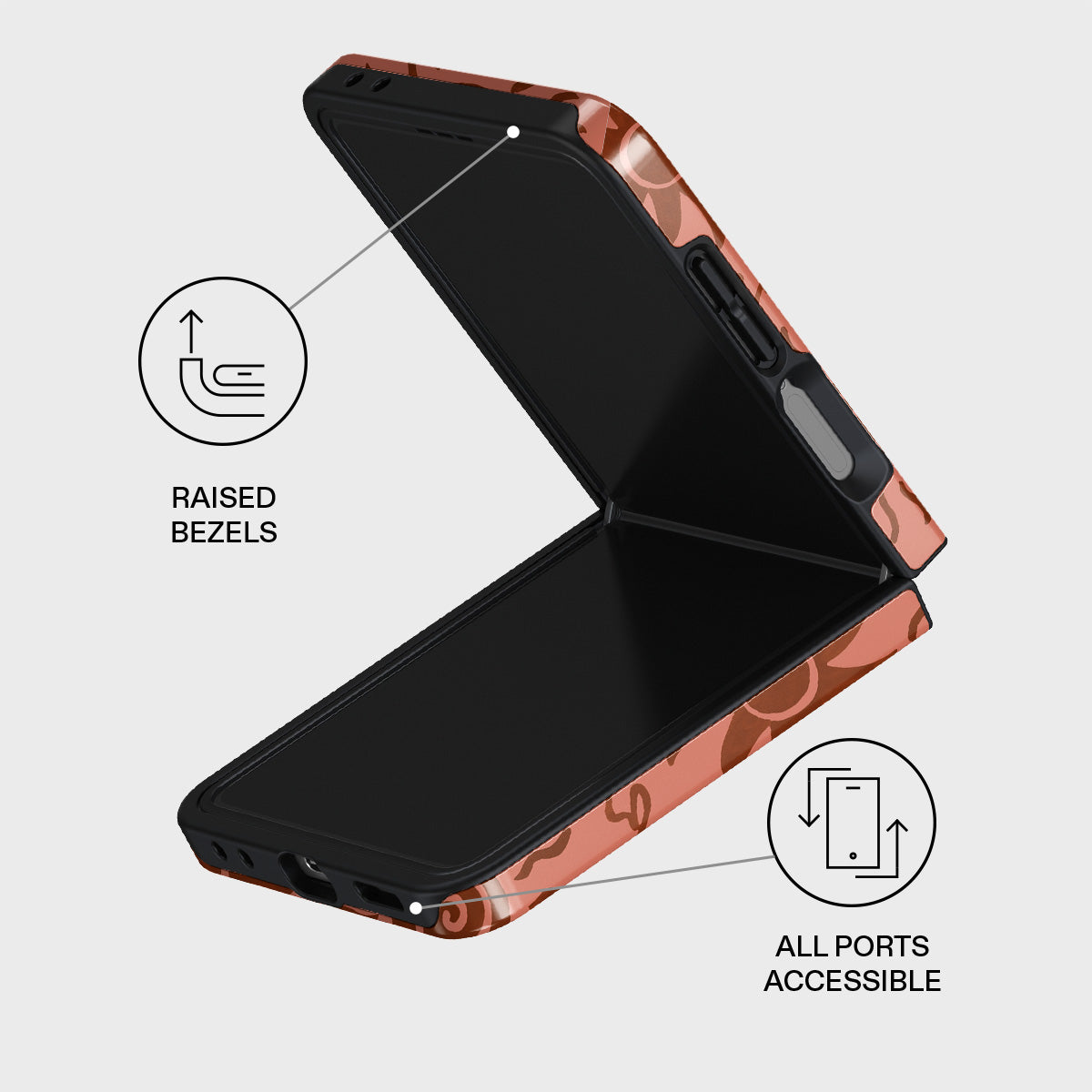 Ipanema - Samsung Galaxy Z Flip 7 Case | BURGA