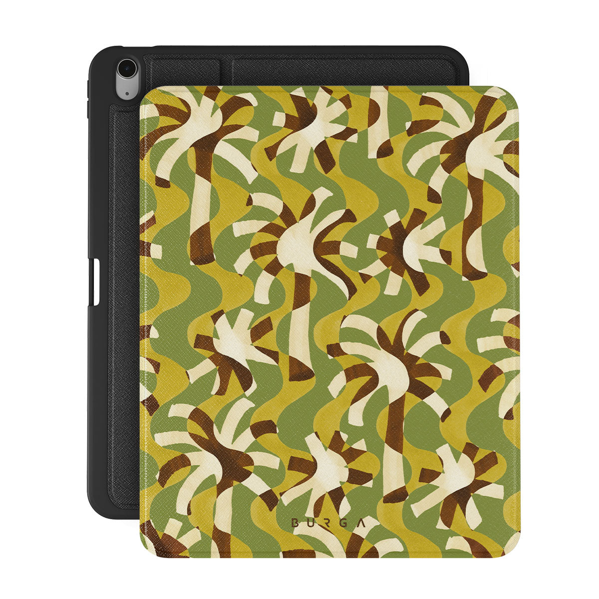 coco　iPad Air QoKcoahn Case for iPad Air 6 13 inch 2024,Crystal Clear iPad