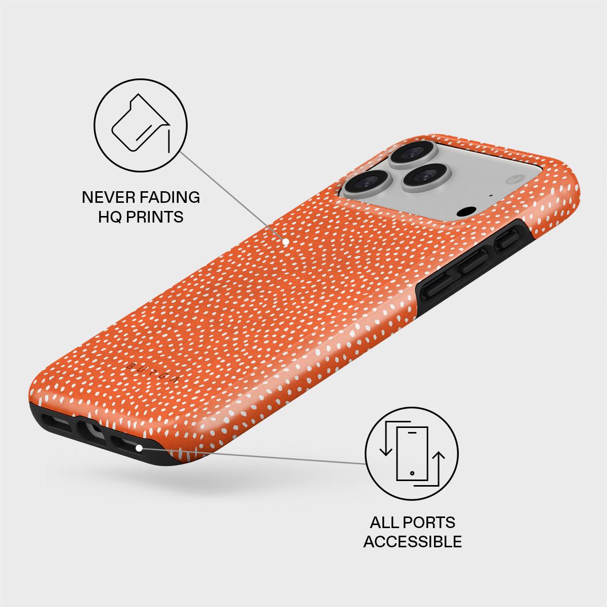 Vintage Edition - Spots iPhone 17 Pro Max Case | BURGA