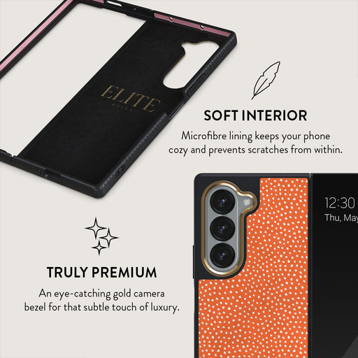 Vintage Edition - Spots Samsung Galaxy Z Fold 6 Case 6