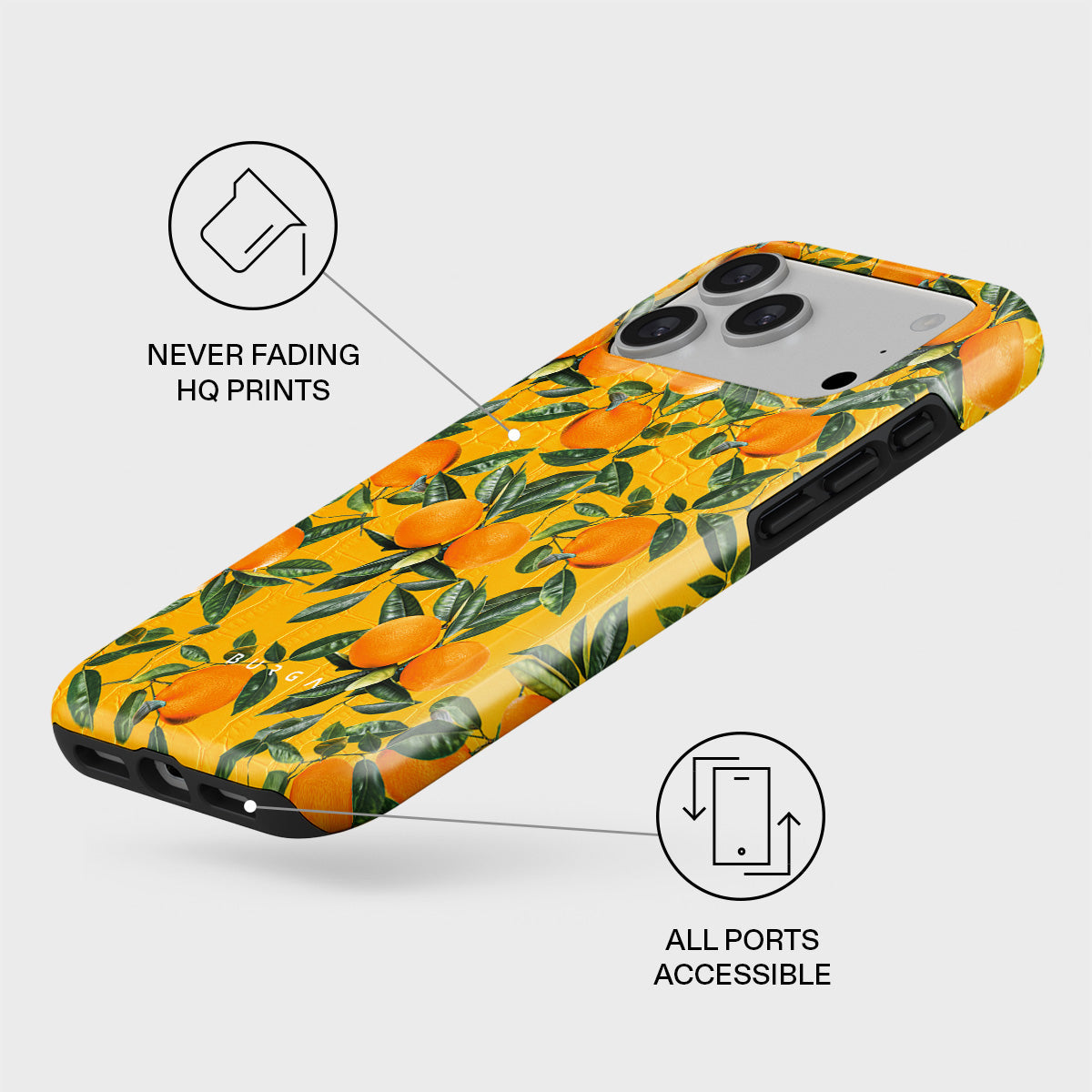Orange Lemonade - iPhone 17 Pro Max Case | BURGA
