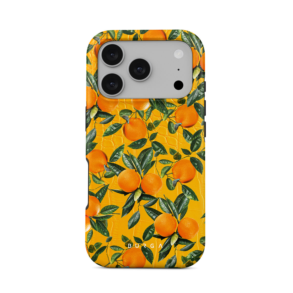 Bodil Jane レモンデザイン iPhone 17 pro max ケース Orange Lemonade - iPhone 17 Pro Case | BURGA