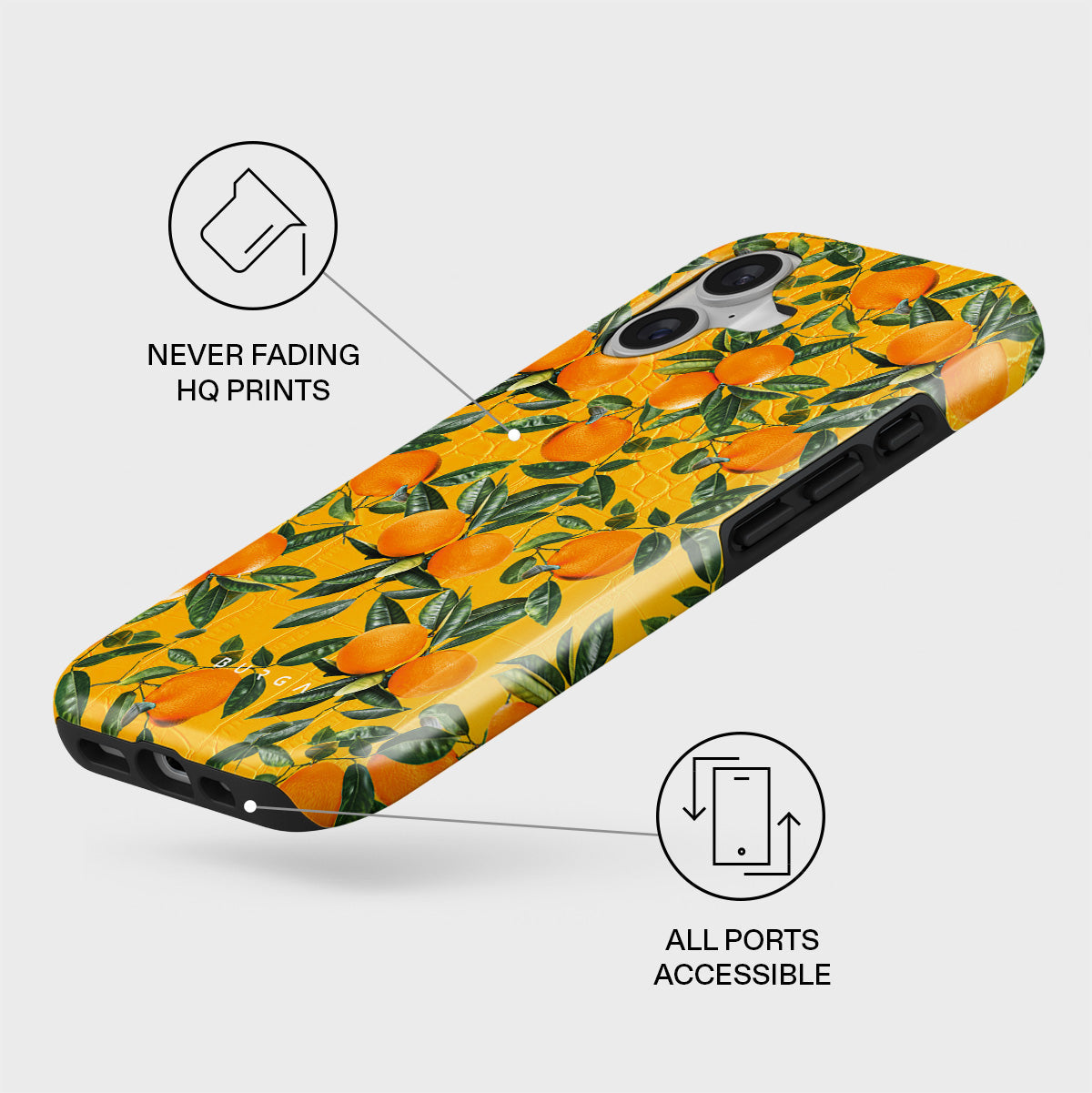 Orange Lemonade - iPhone 17 Case | BURGA