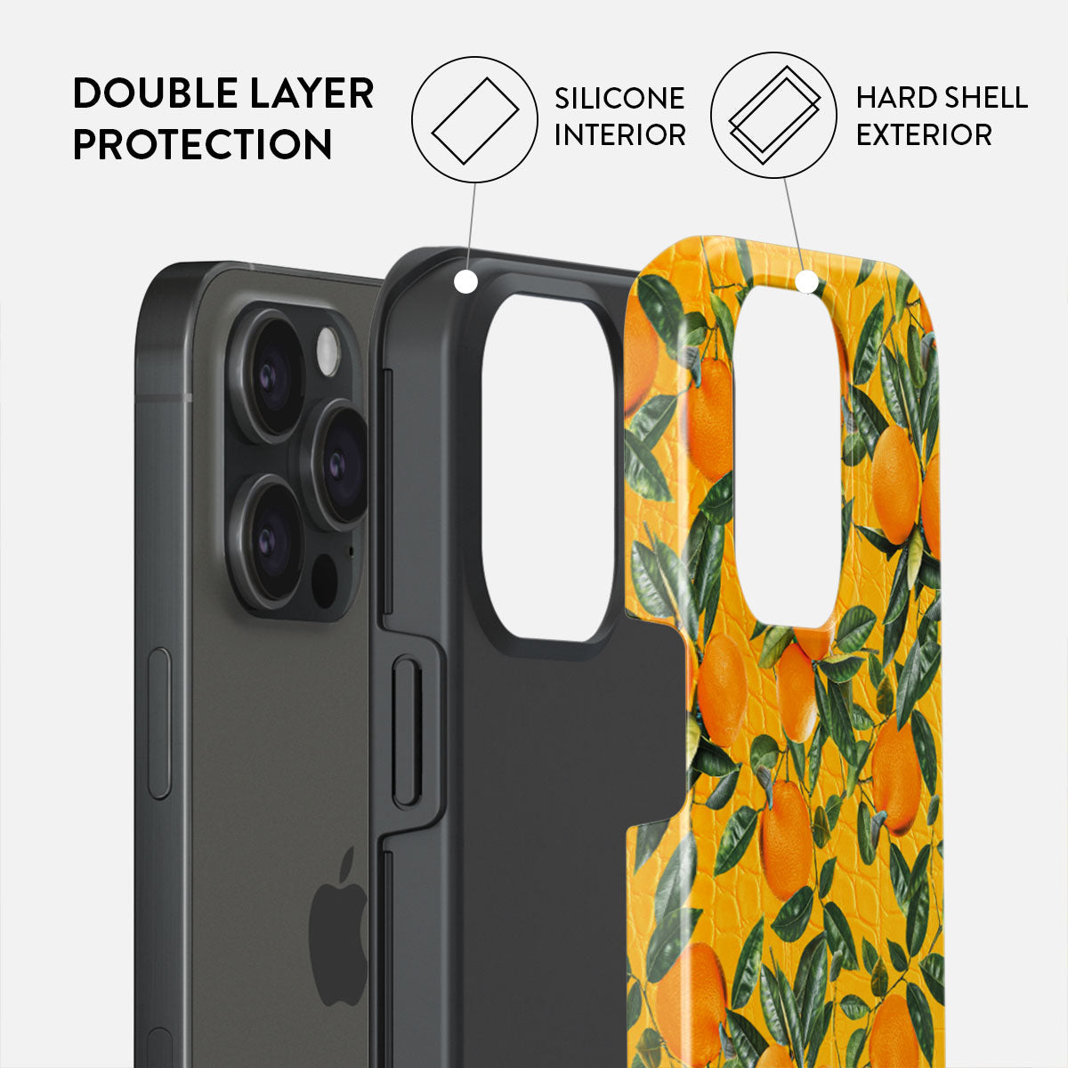 Orange Lemonade - iPhone 15 Pro Max Case | BURGA