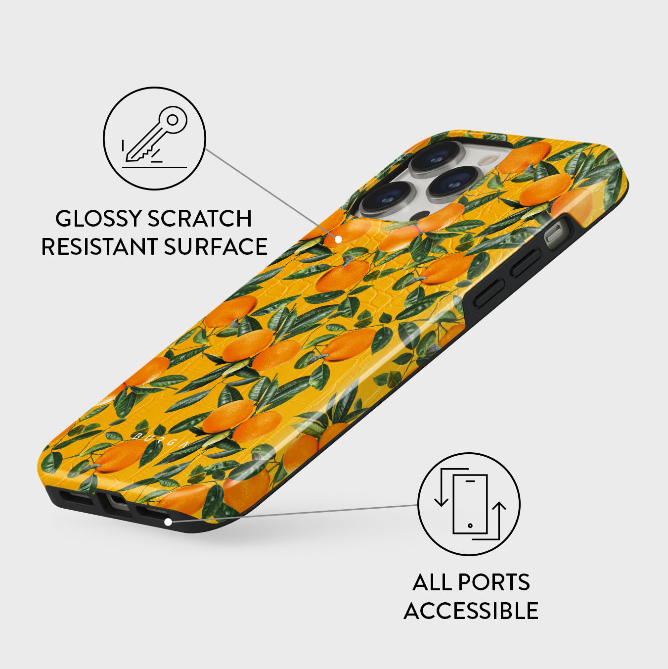 Orange Lemonade - iPhone 13 Pro Case | BURGA
