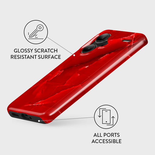 Wild Blaze - Red Xiaomi Redmi Note 13 Pro+ 5G Case 3