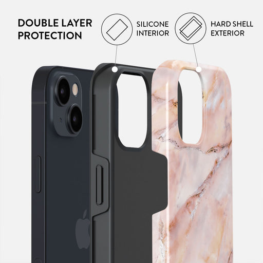 Morning Sunshine - Pastel Marble iPhone 15 Case 6