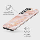 Morning Sunshine - Pastel Marble Samsung Galaxy S22 Case 7