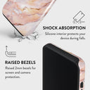 Morning Sunshine - Pastel Marble Samsung Galaxy S22 Case 8