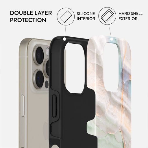 Pastel Hues - Colorful Marble iPhone 16 Pro Max Case 2