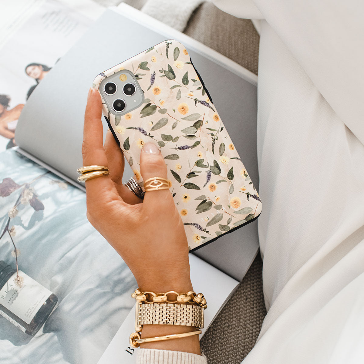 Sunday Brunch - Flowers iPhone 15 Pro Max Case | BURGA