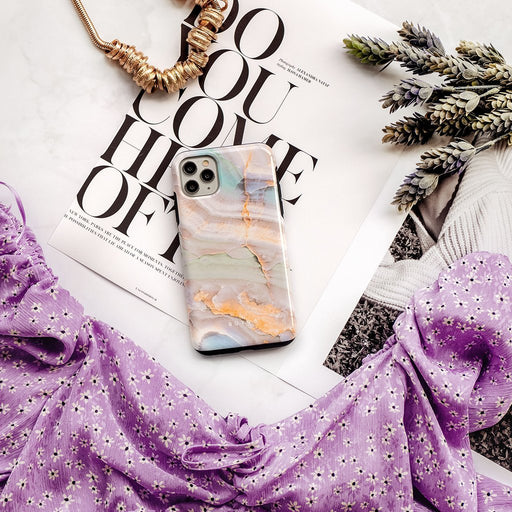 Pastel Hues - Colorful Marble iPhone 16 Pro Max Case 24