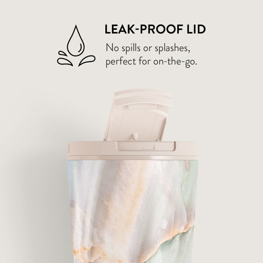Pastel Hues - Colorful Marble Travel Mug 11