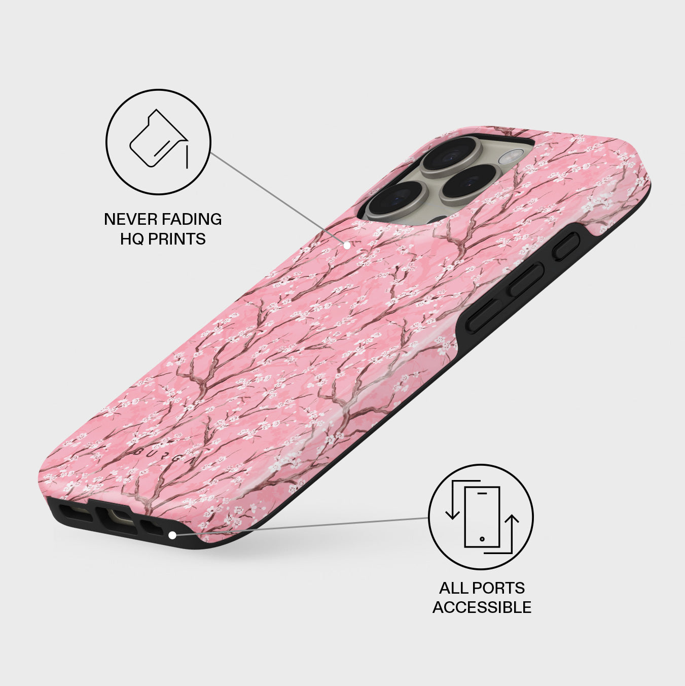 iPhone 16 Pro Case, Sakura | BURGA