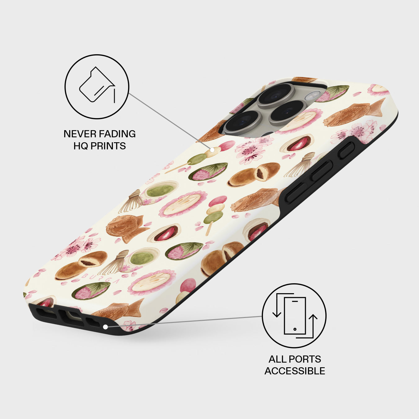 iPhone 16 Pro Case, Café Haru | BURGA