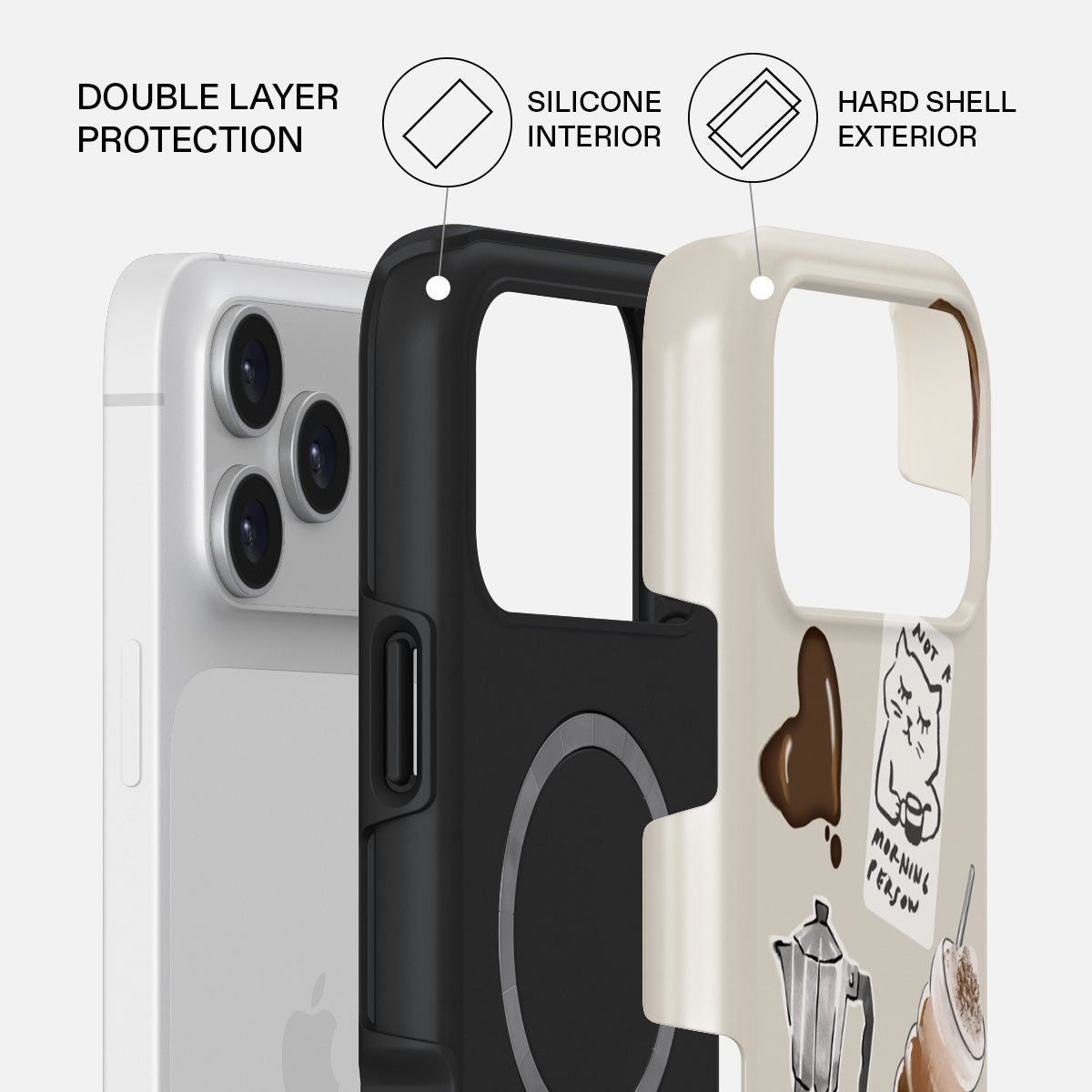Puffer Case® - Oat Milk 17pro max the-puffer-case-oat-milk-