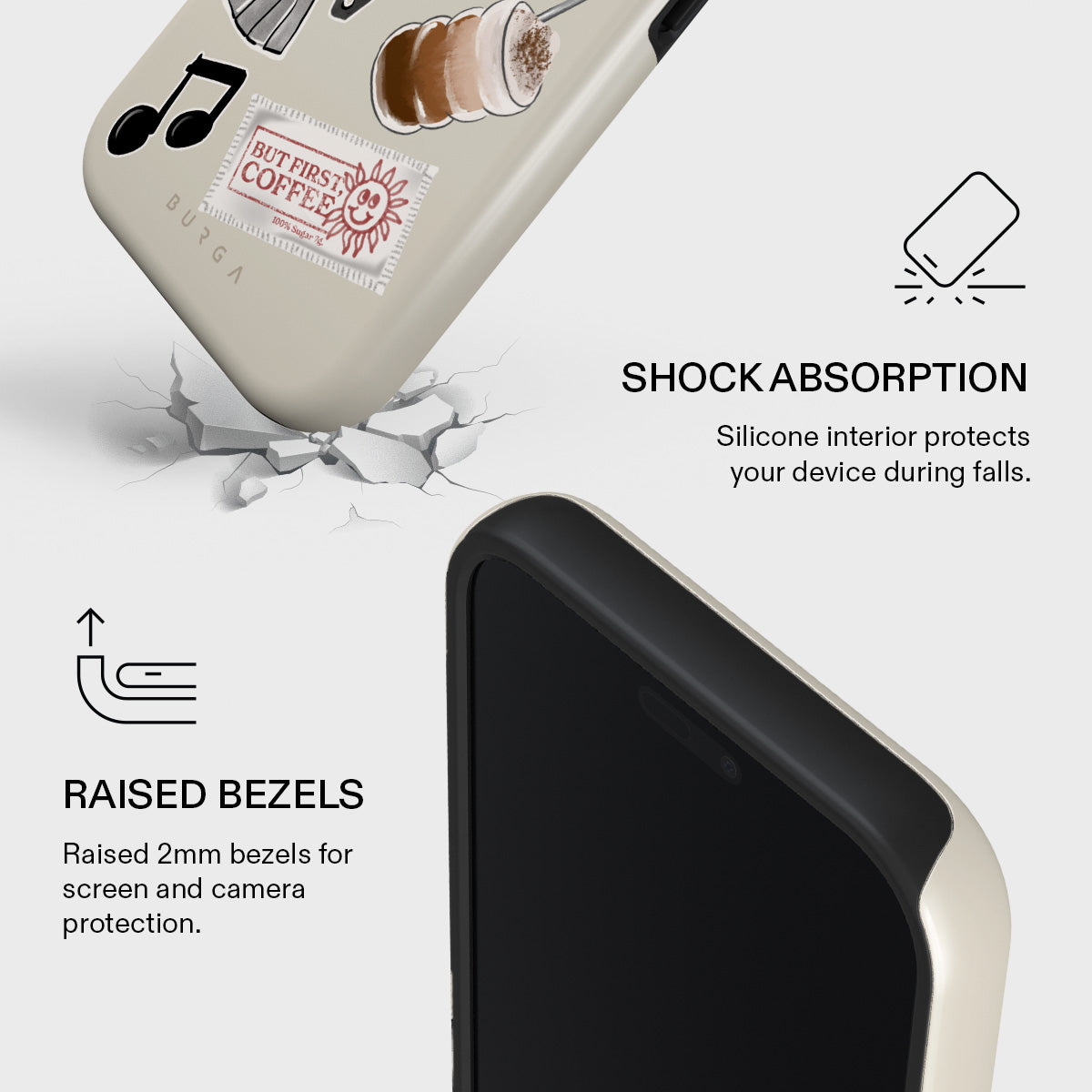 Oat Milk Please - iPhone 17 Pro Max Case | BURGA