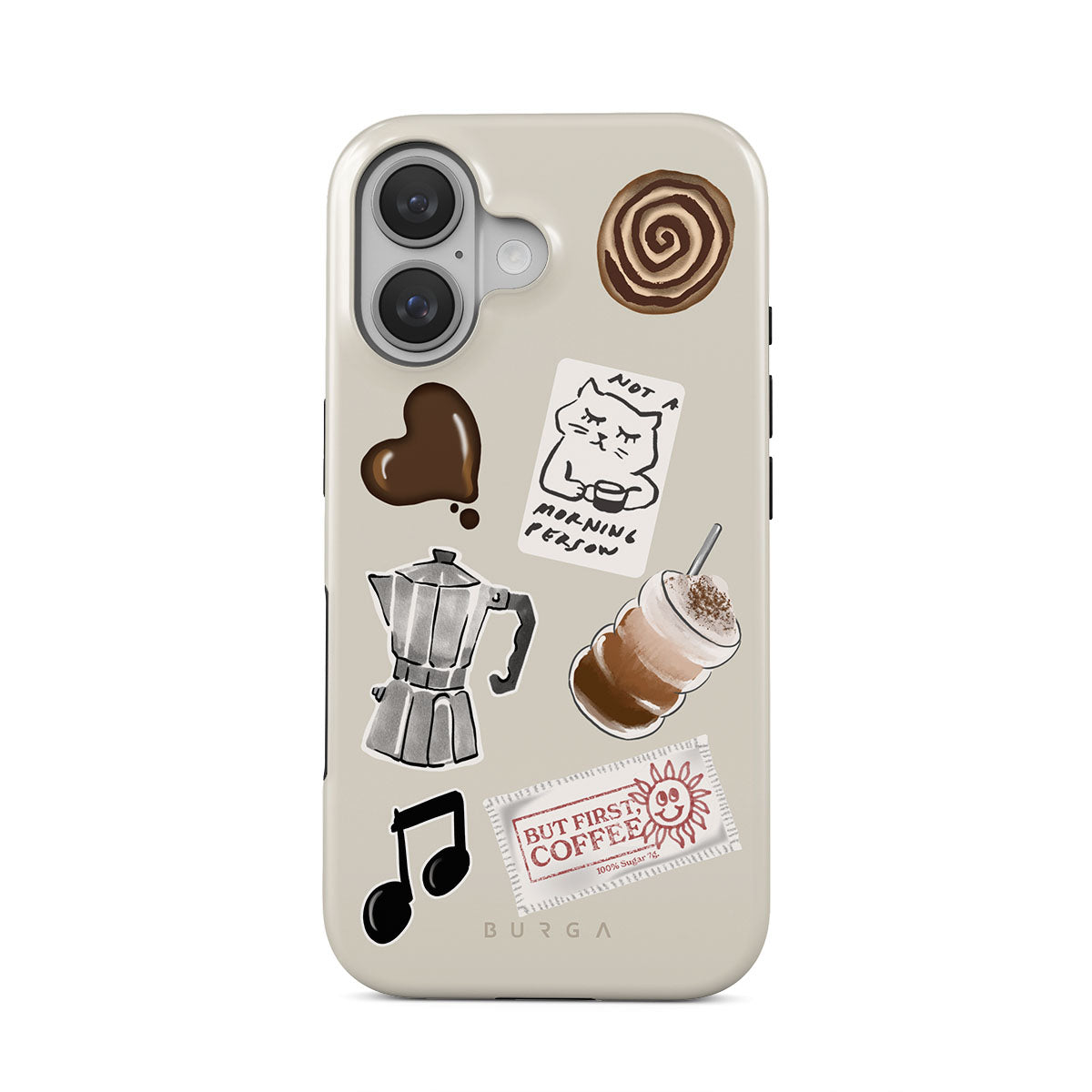 iPhone16 Pro ケース】THE PUFFER CASE (OAT MILK) Urban