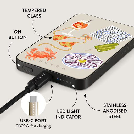 Seaside Muse - Magnetic Power Bank 5