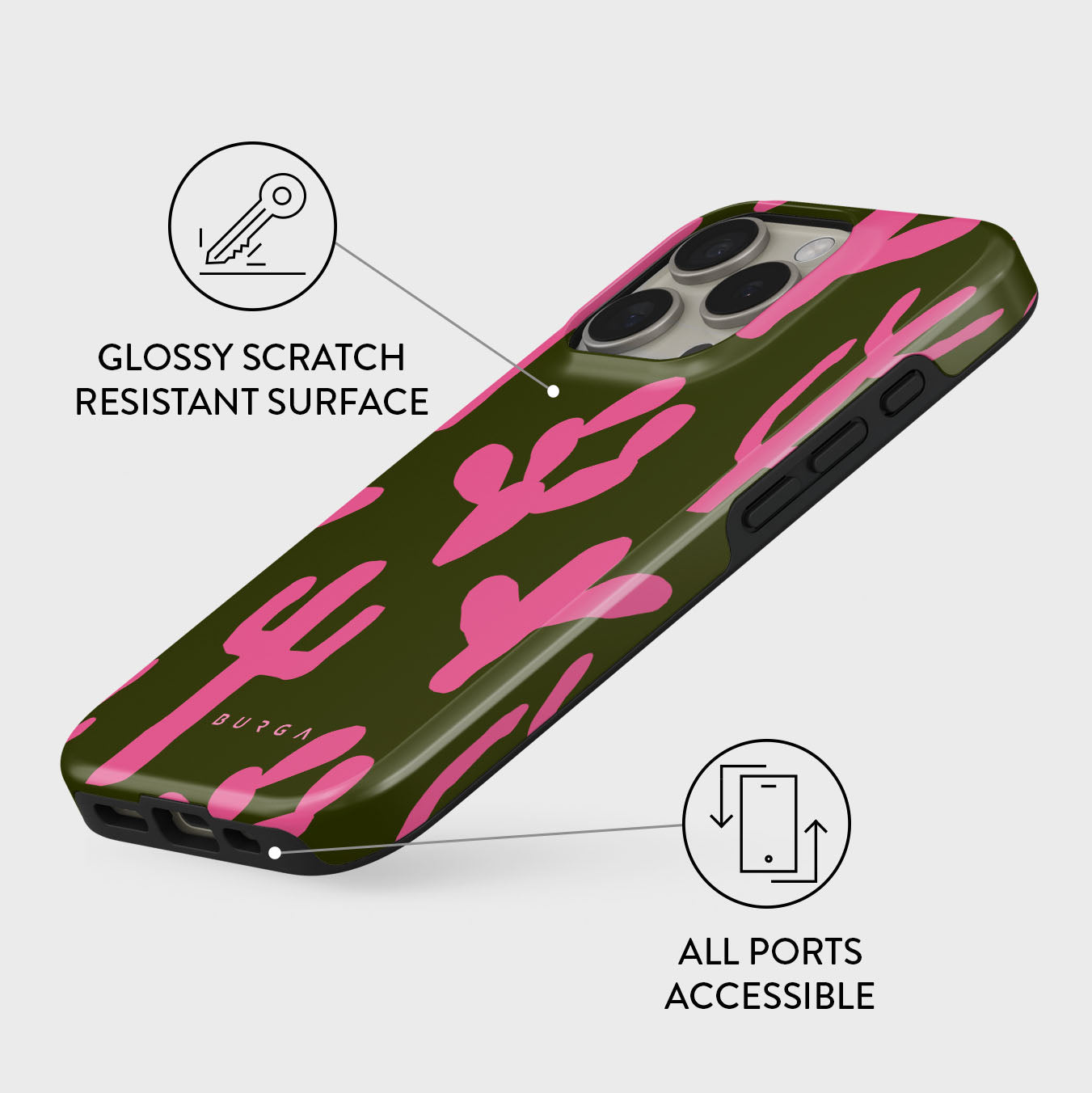 Serenade - iPhone 16 Pro Case | BURGA