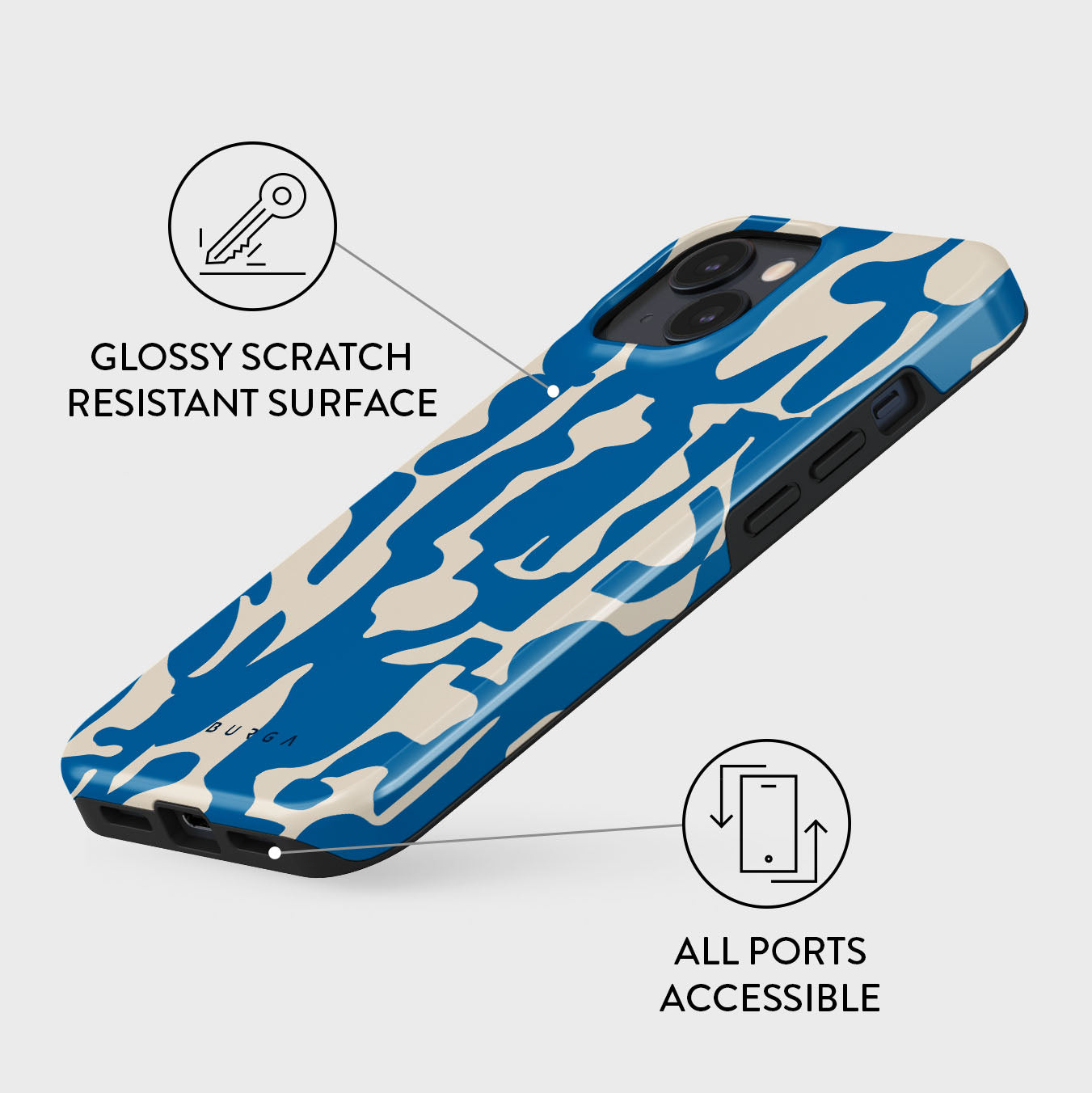 BURGA Mirage - iPhone 15 ケース Mirage - iPhone 15 Case | BURGA