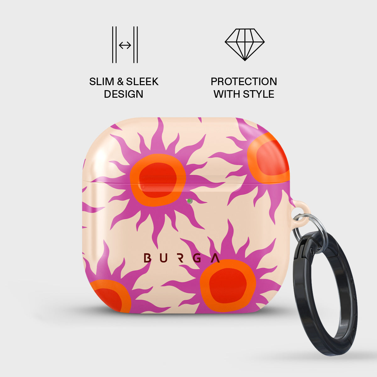 Sunset Glow - Apple AirPods 4 Case Cover | BURGA