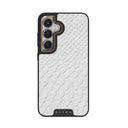Glacial Desert - White Snakeskin Samsung Galaxy S24 Case 11