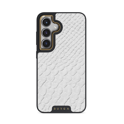 Glacial Desert - White Snakeskin Samsung Galaxy S24 Case 11