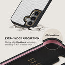 Glacial Desert - White Snakeskin Samsung Galaxy S24 Case 13