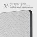 Glacial Desert - White Snakeskin Laptop Sleeve 6
