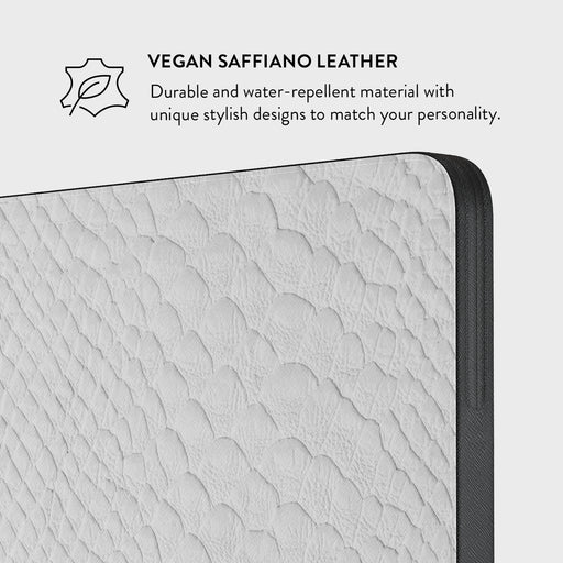 Glacial Desert - White Snakeskin Laptop Sleeve 6