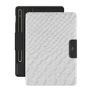 Glacial Desert - White Snakeskin Samsung Galaxy Tab S9 FE Case 1