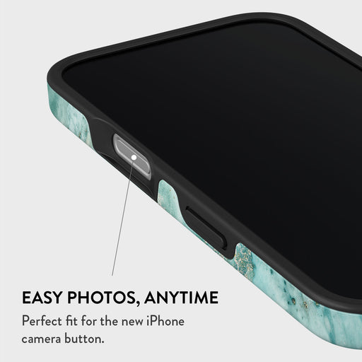 Uluwatu Waves - Teal iPhone 16 Plus Case 5