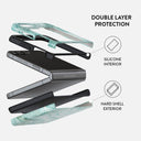 Uluwatu Waves - Teal Samsung Galaxy Z Flip 5 Case 8