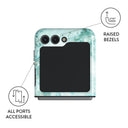 Uluwatu Waves - Teal Samsung Galaxy Z Flip 5 Case 9