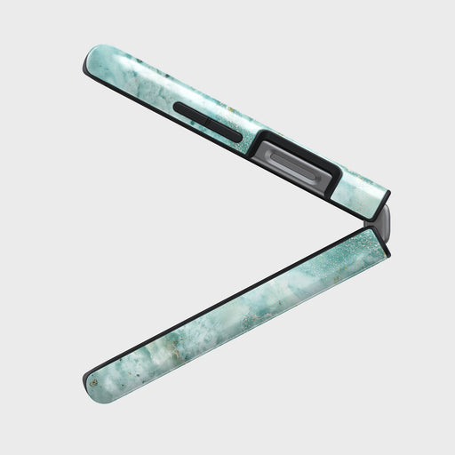 Uluwatu Waves - Teal Samsung Galaxy Z Flip 5 Case 12