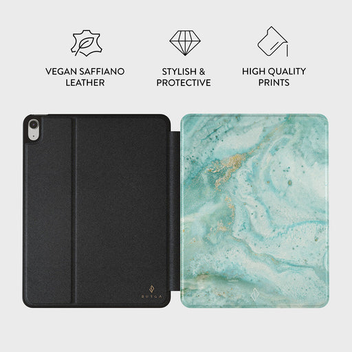 Uluwatu Waves - Teal iPad Air 11 (7th/6th Gen) Case 3