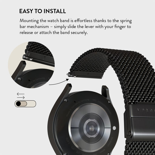 Premium Universal Watch Band - Mesh Elegance 12