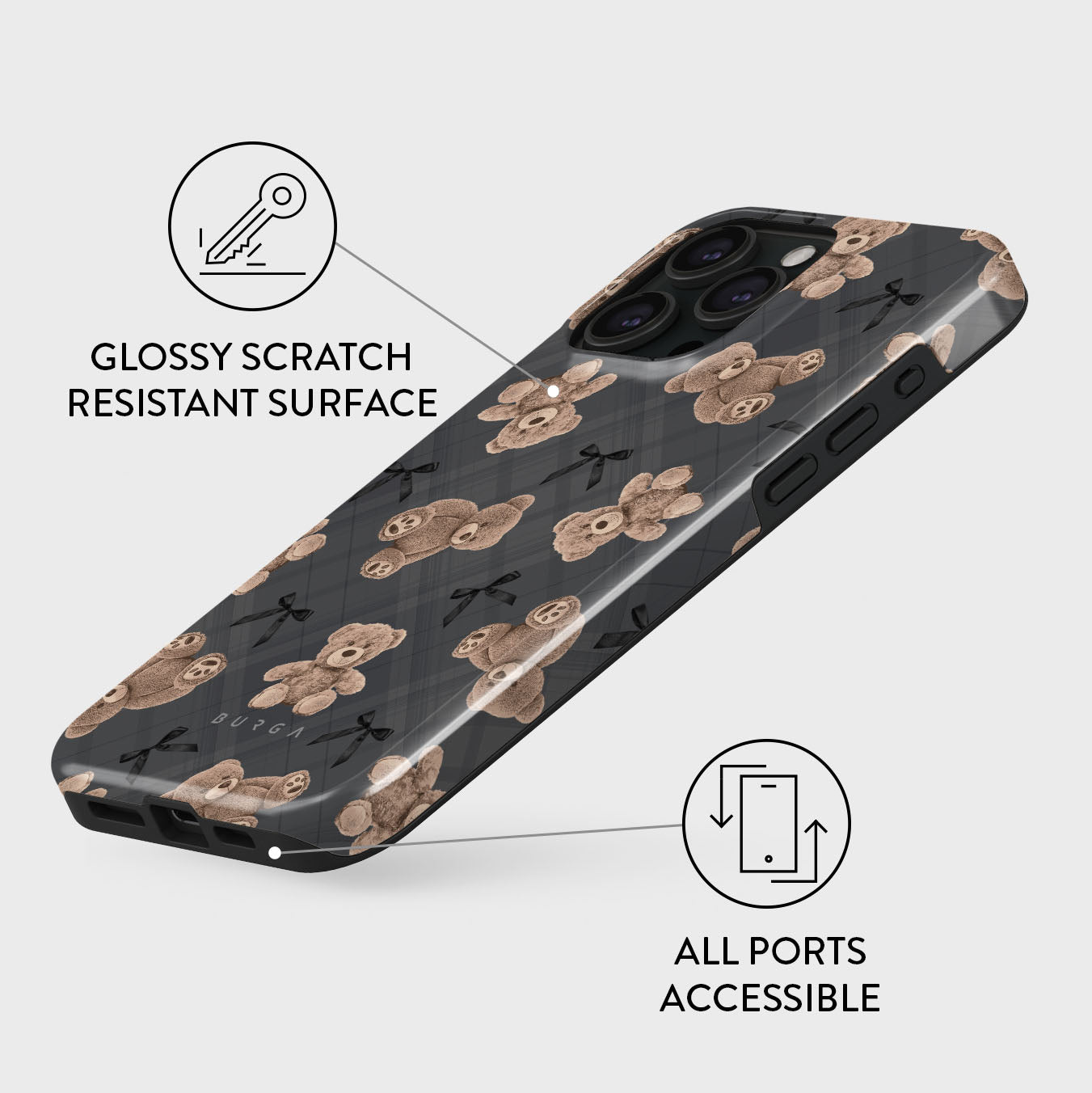 BFF - iPhone 15 Pro Case | BURGA