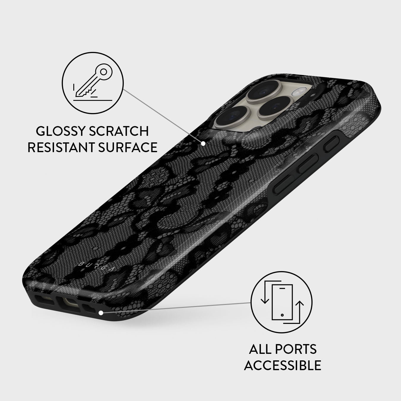 BURGA ブルガ iPhone16 Player - iPhone 16 Pro Case | BURGA
