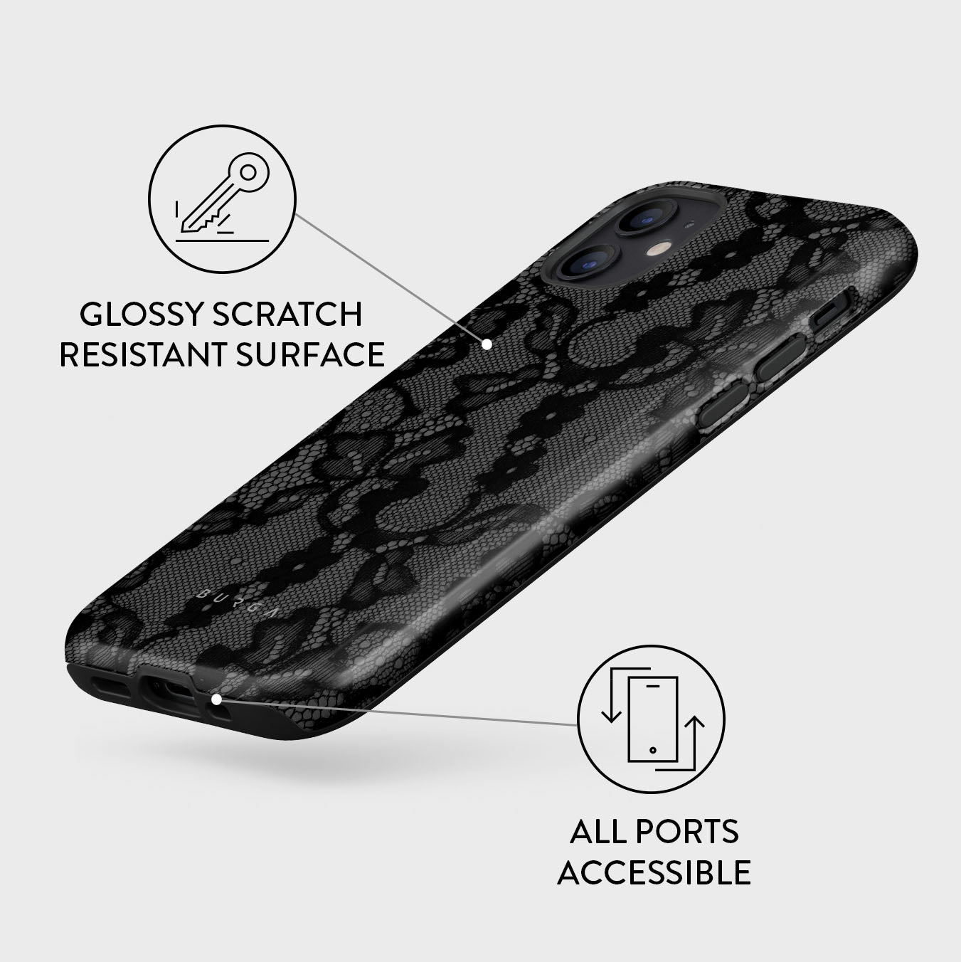 Magnetic - iPhone 12 Case | BURGA