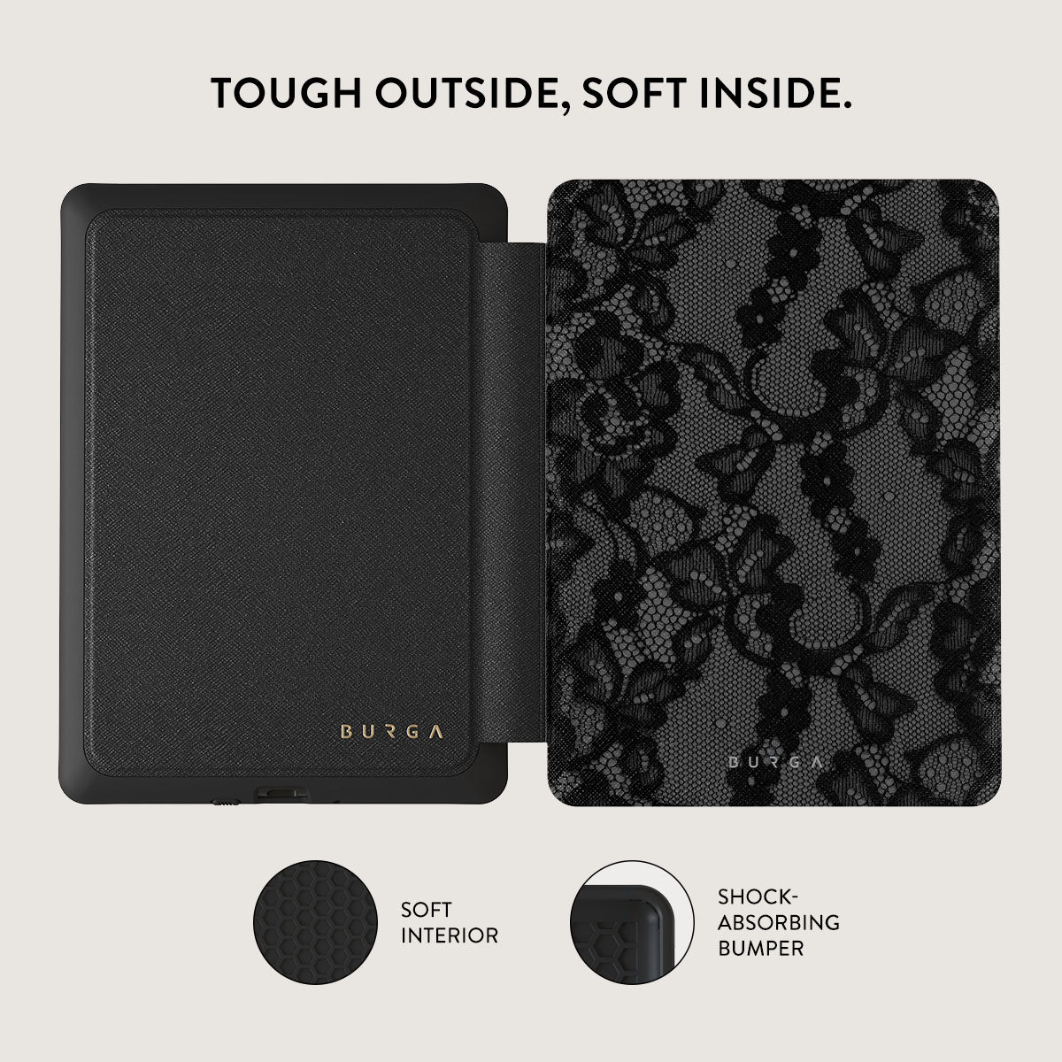 BURGA Kindle Paperwhite 11th Genケース Magnetic - Kindle Paperwhite (11th Gen) Case | BURGA