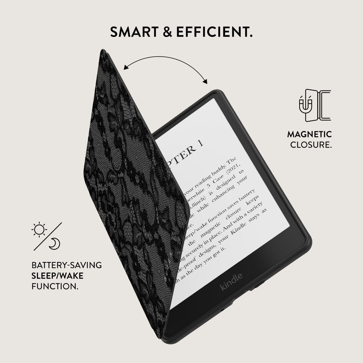 Magnetic - Kindle Paperwhite (12th Gen) Case | BURGA