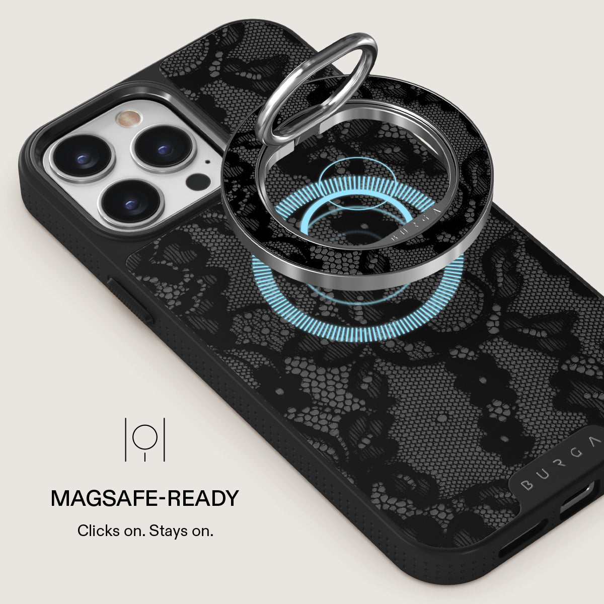 BURGA core iPhone16proケース＋マグネティックリングホルダー Magnetic - iPhone 16 Pro Case | BURGA