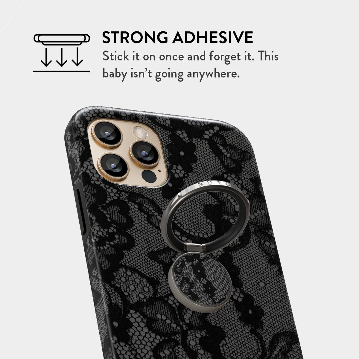 Magnetic - Phone Ring Holder Finger Grip Stand | BURGA