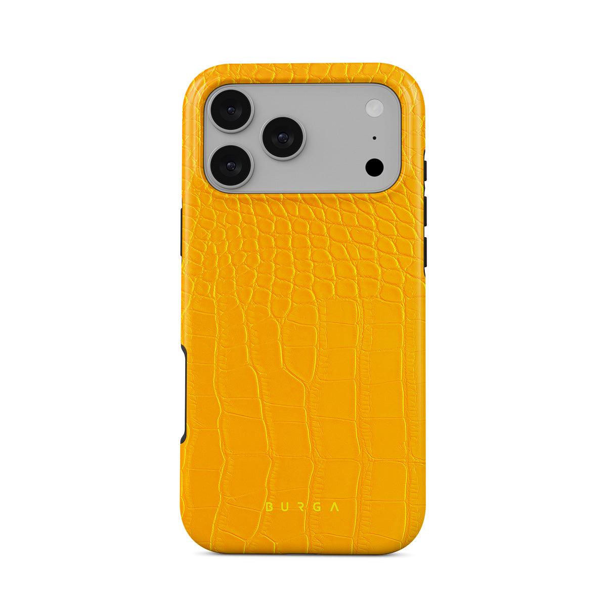 Canary Yellow - Snake Skin iPhone 17 Pro Max Case | BURGA